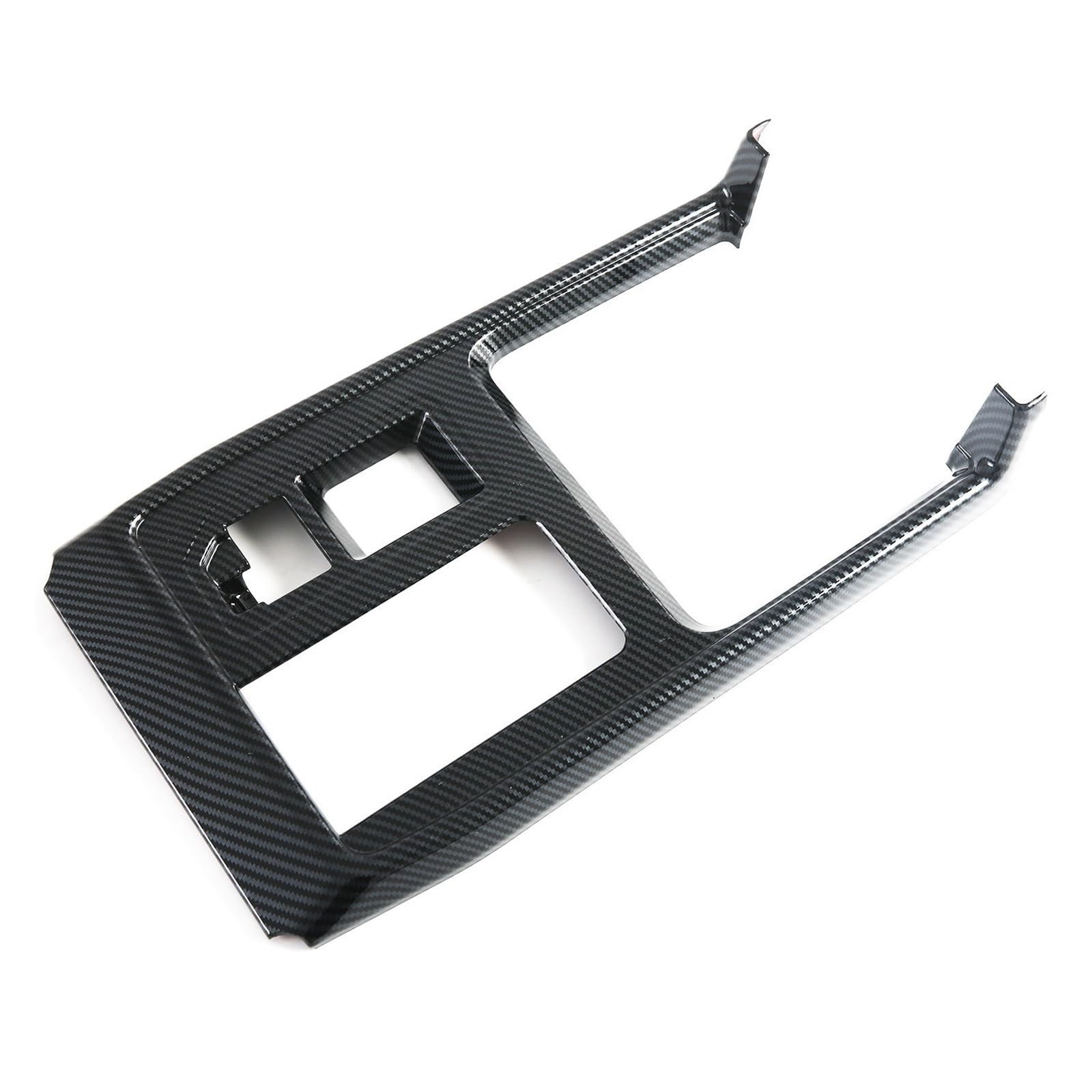QBKGMEWCA Interior Center Console Gearshift Gear Selector Panel Modification Trim Frame Compatible for Toyota Hilux 2026 ABS
