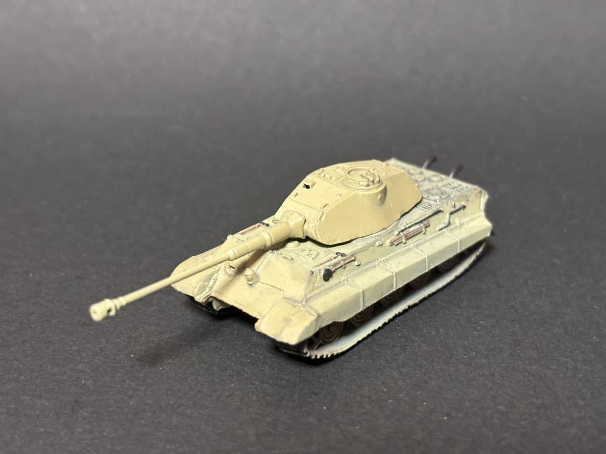 1/144 ワールドタンクミュージアム Series 02-34 ティーガｰII型重戦車 ヘンシェル砲塔型 単色迷彩 単品 塗装済み完成品 Amazon | 1/144 ワールドタンクミュージアム Series 02-34