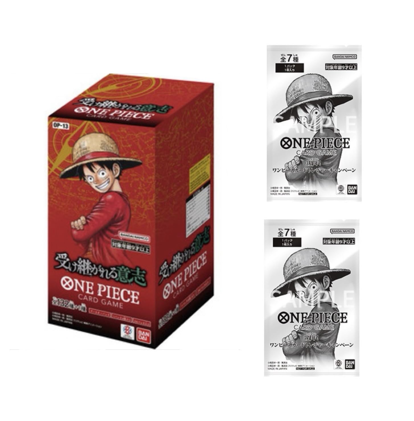 受け継がれる意思　BOX テープ付き　4BOX ワンピース 受け継がれる意志BOX新品未開封テープ付き