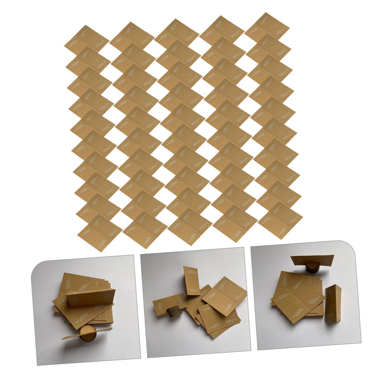 ULTECHNOVO 150pezzi Biglietti Segnaposto Per Matrimoni e Cartoncini Vuoti Decorativi Per Per e Decorazioni Facili Personalizzare e Inserire