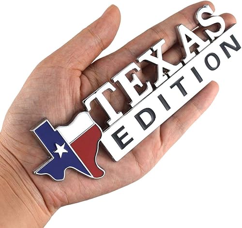 1 calcomanía de metal cromado para puerta lateral (cromado)