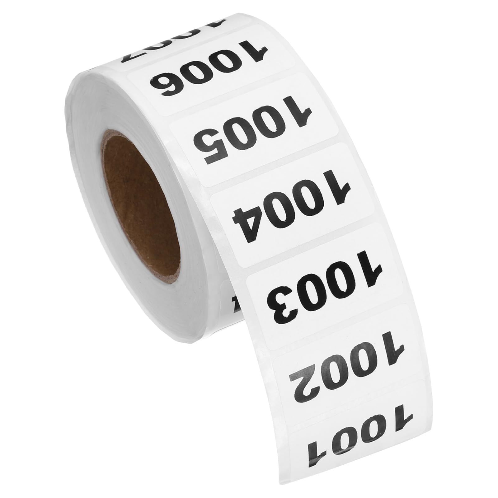 PATIKIL 2cm x 4cm Inventory Number Sticker, 1 Roll 1002 to 2000 Consecutive Number Labels Self-Adhesive Labels Tag 1000 Stickers for Office Warehouse Numbering Classification, Black