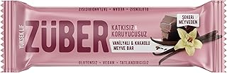 Züber Vanilyalı ve Kakaolu Meyve Tatlısı 40Gr