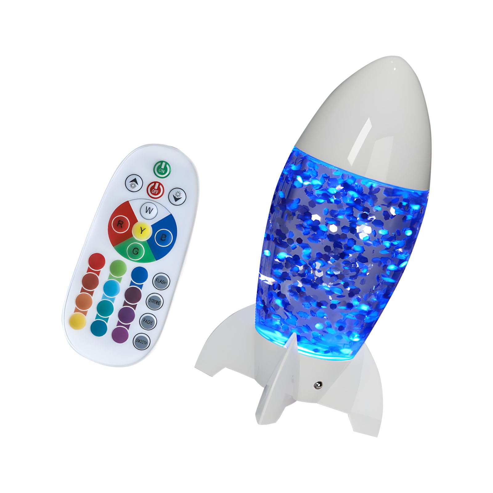 Luz nocturna alimentada por USB, dispositivos de resaltado con tema de proyectil, 16 colores únicos, 4 modos de color y brillo brillante para la iluminación ambiental de la casa Luz de efecto de alta