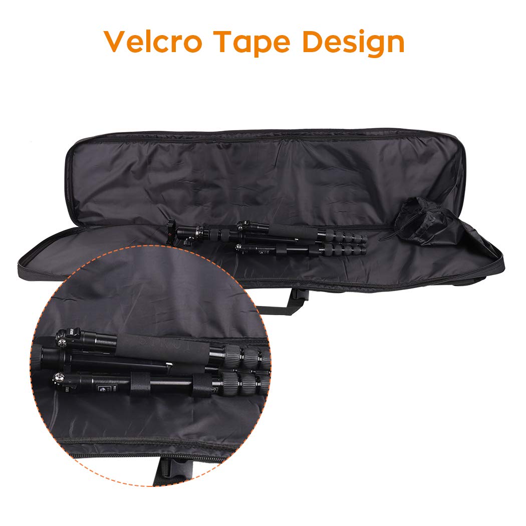 UNHO 46 Inch Rifle Case Tactical Gun Bag Soft Padded Carbine Case