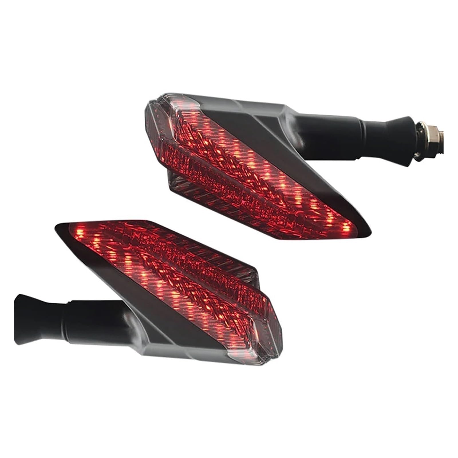 Clignotant LED Moto à Défilement Dynamique pour Coin Serré - 8