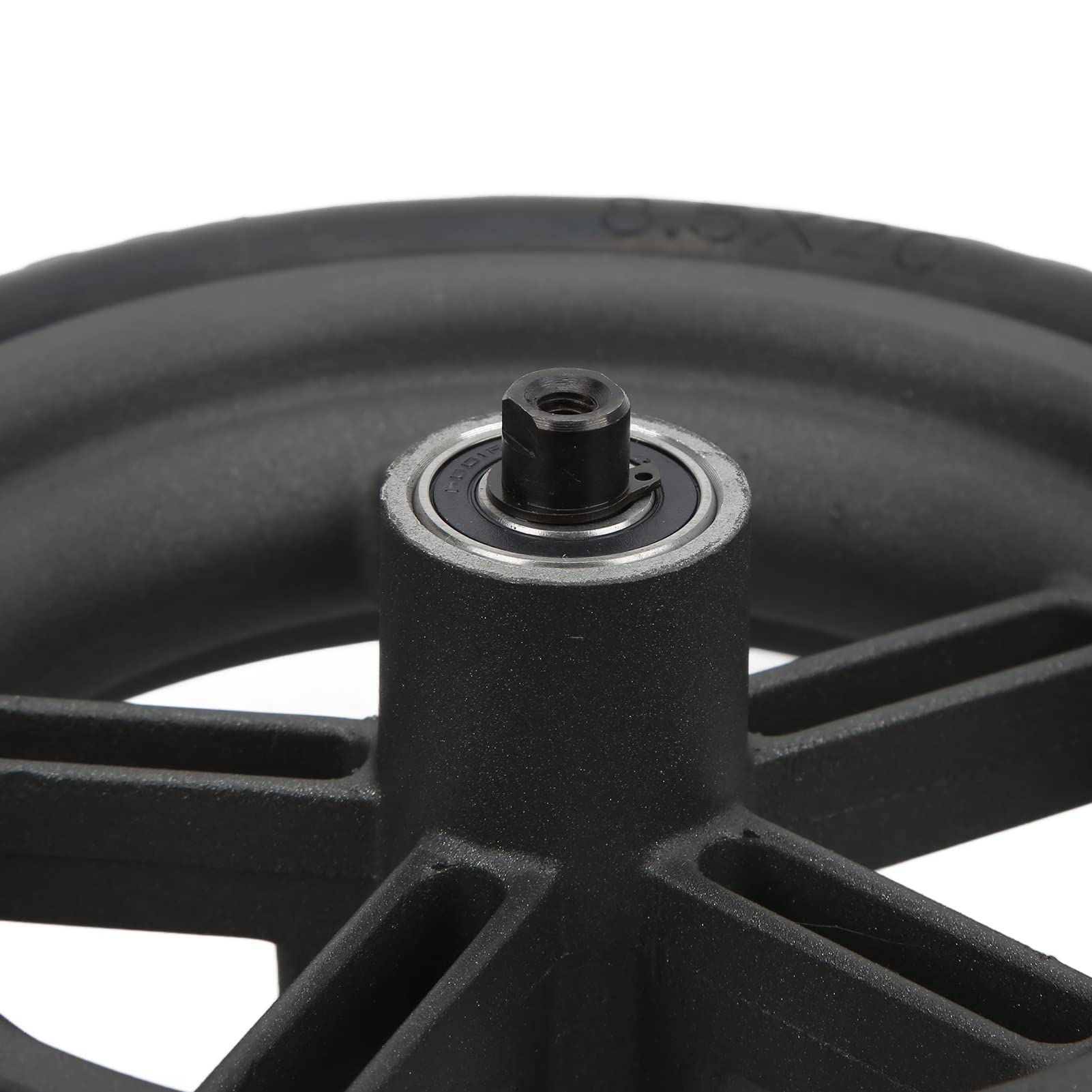 Ensemble de Roue arrière de 8,5 Pouces, Pneu Solide de Scooter antidérapant en Caoutchouc de 8,5 Pouces pour Scooter électrique M365 Pro