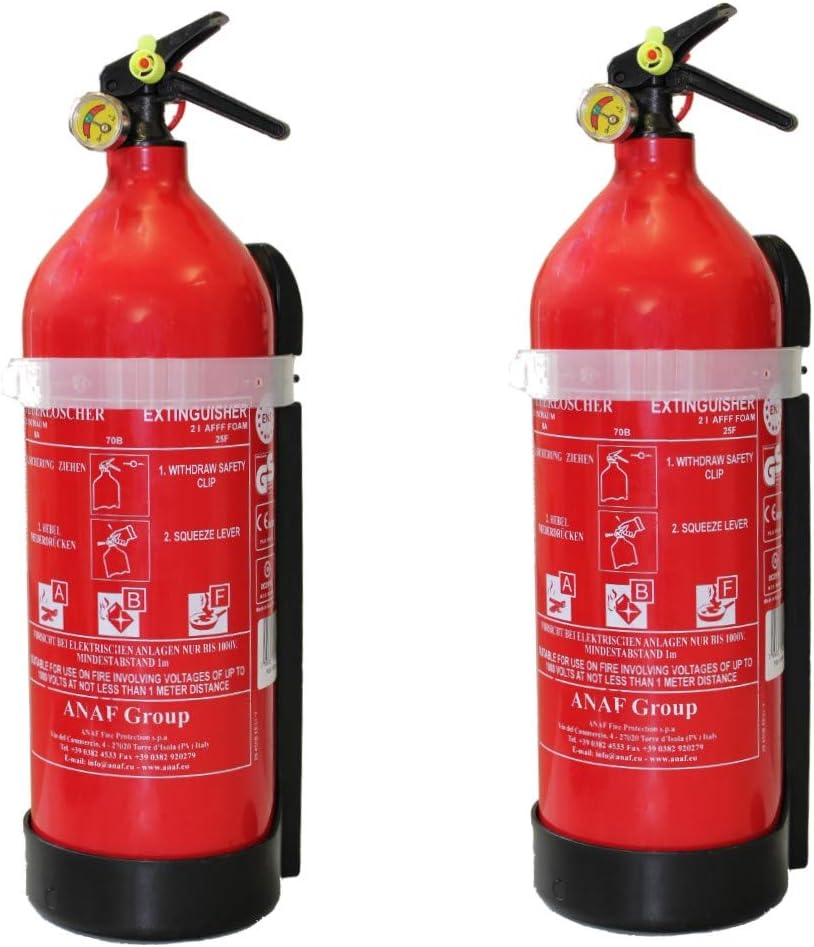 2X Fettbrandlöscher Basic für den Haushalt ninux ABF Feuerlöscher ...