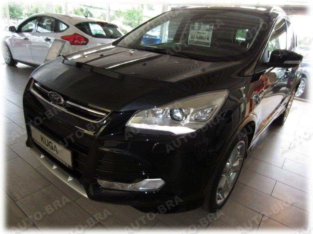 Hood Bra Front End Nose Mask Compatible with Ford Escape - KUGA 2013-2017 Bonnet Bra STONEGUARD Protector Tuning