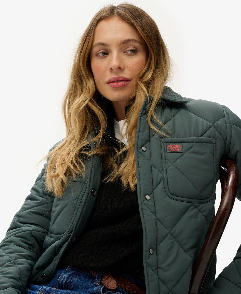 Superdry Damska pikowana kurtka robocza