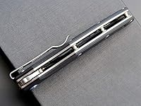 Vista 9 de Eafengrow EF951 Cuchillo plegable, hoja D2 y mango G10 con bloqueo de forro de rodamiento de bolas, cuchillo de bolsillo EDC para supervivencia