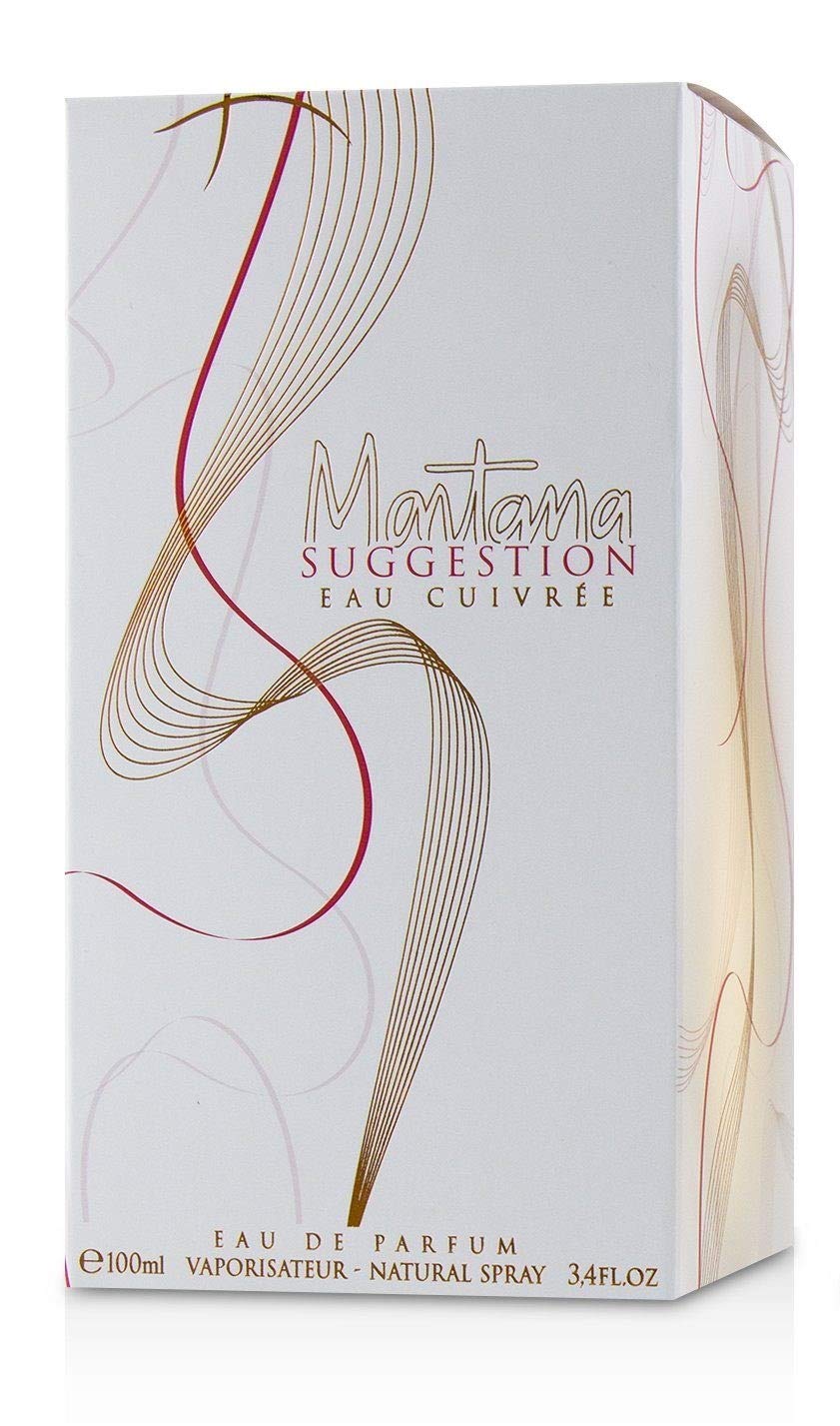 Montana Suggestion Eau Cuivree By For Women Eau De Parfum Spray 3.4 oz