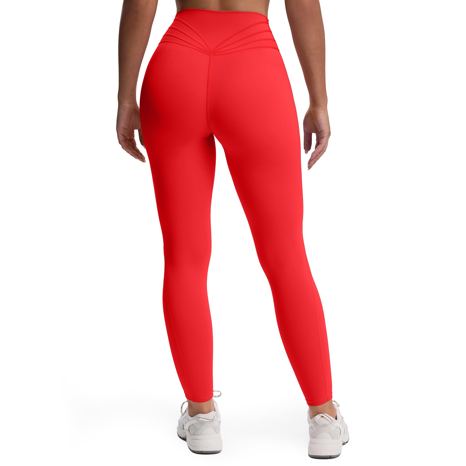 Aoxjox High Waisted Workout Leggings for Women Trinity Yoga Pants 26.5"