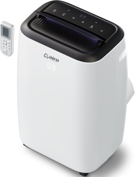 AIRO Portable Air Conditioners 14000 BTU, AC Unit Floor Standing with Remote Control & DYI Installation Kit, New 2025 model