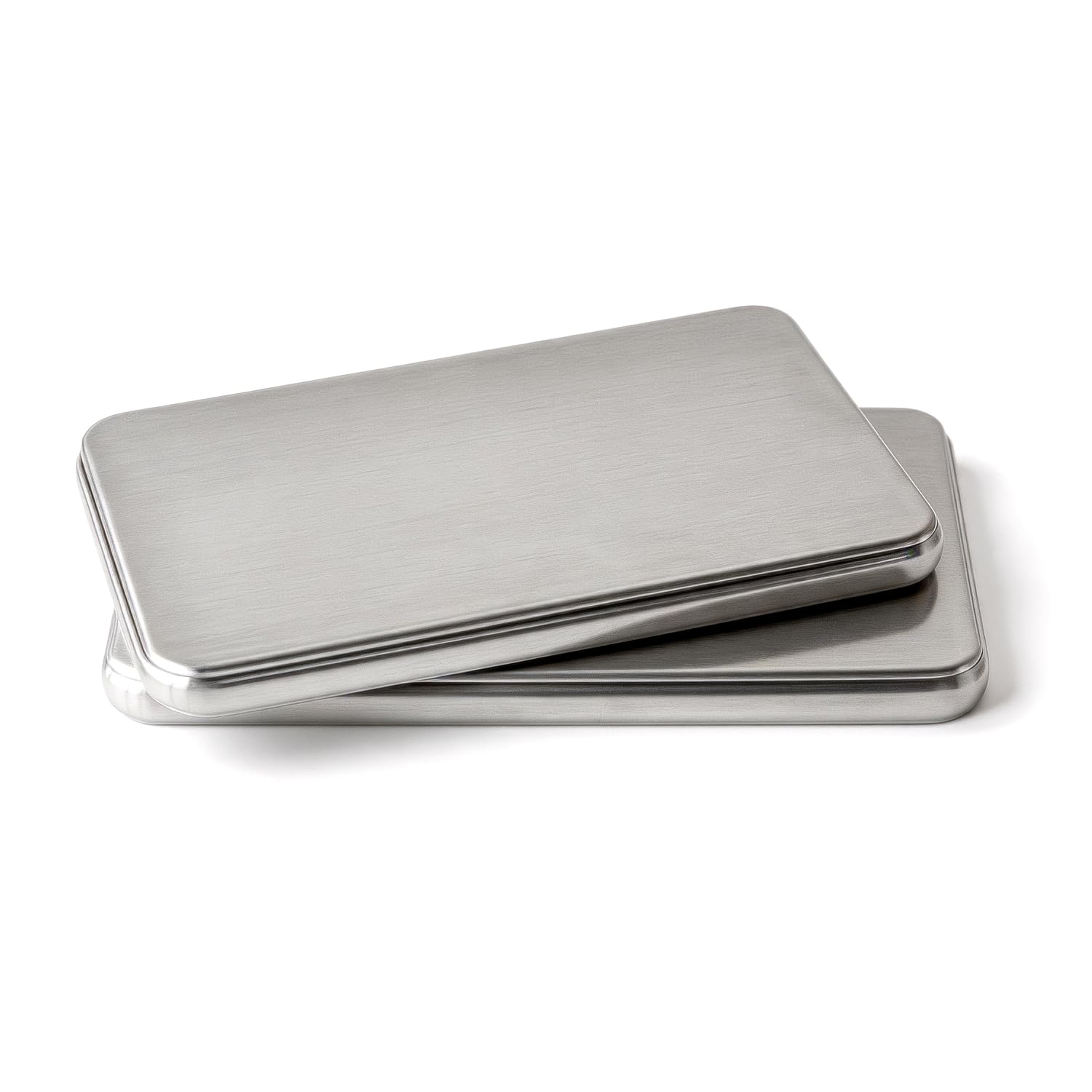 Stainless Steel Ice Packs for Camping, Picnic Basket, Stainless Steel Freezer Packs for Cooler Box, Reusable Ice Packs to Keep Food and Drinks Fresh and Cool (SS-2 Pack)