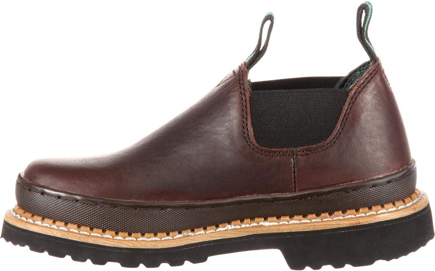 Georgia Boot unisex child Gr14 Ankle Boot, Soggy Brown, 8 Toddler US