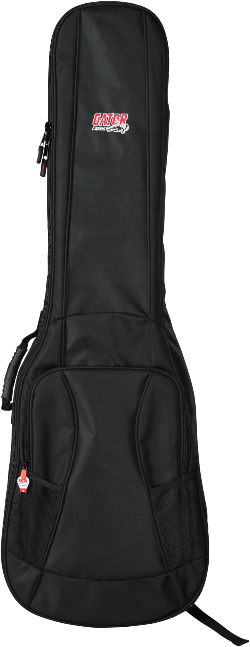 Gator Cases 4G-MiZone Series Gig Bag For Bass Guitars with Adjustable Backpack Straps, Fits Precision and Jazz Bass Style Bass Guitars (GB-4G-BASS)