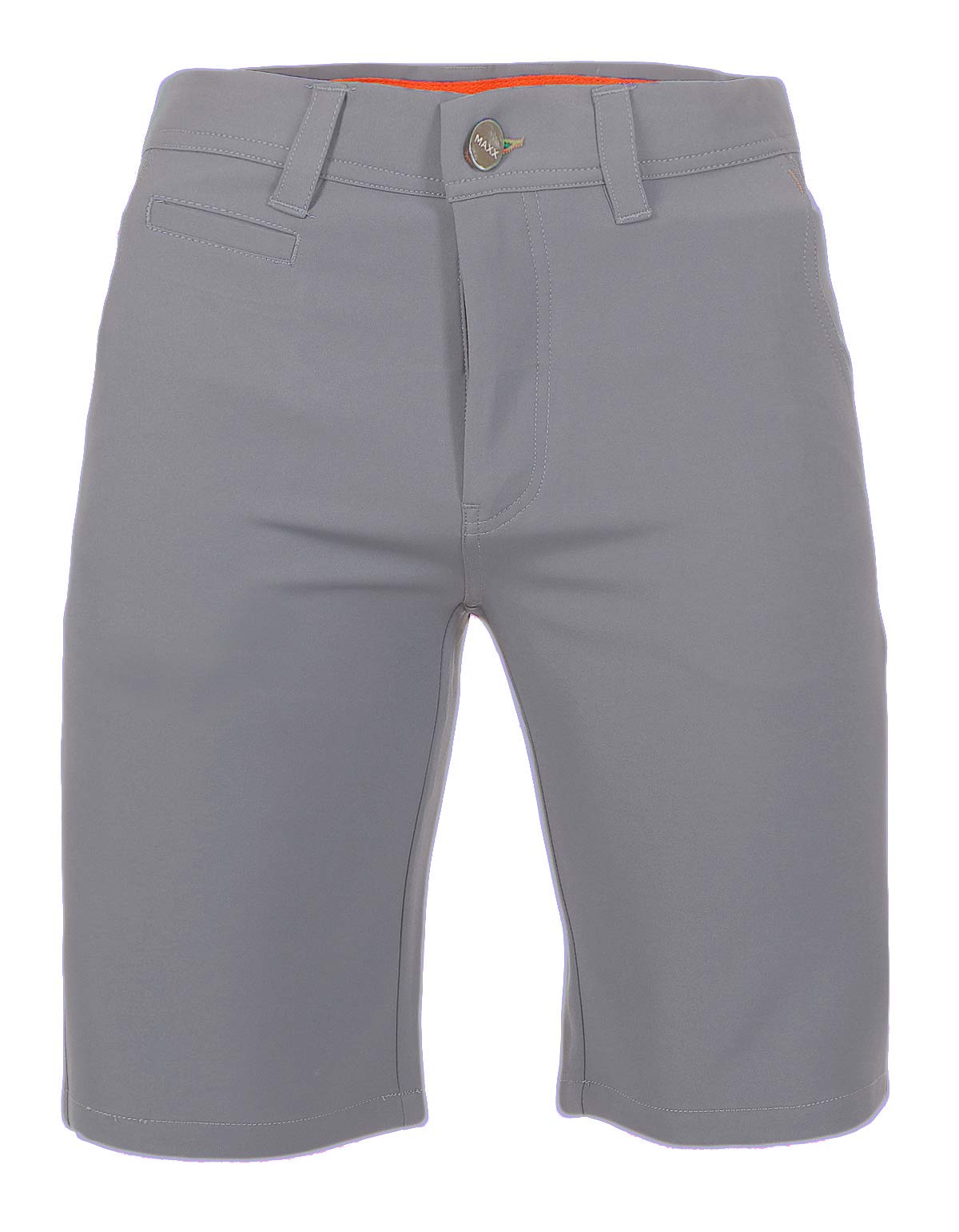 MAXX Kinder Bermuda Hose mit verstellbaren Bund (Weiss, 152) Jungs