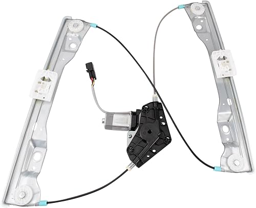 Vista 301 de TRQ Regulador de Elevalunas Eléctrico Trasero Izquierdo y Conjunto del Motor del Lado del Conductor Compatible con Chevrolet Cruze 2012-2015 2016