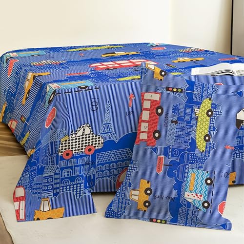 Image of Weave & Decor Kids Dedsheets Single Bed 60x90 Inches with 1 Pillow Cover 20x30 inch, Cotton Blend, Soft & Lightweight.