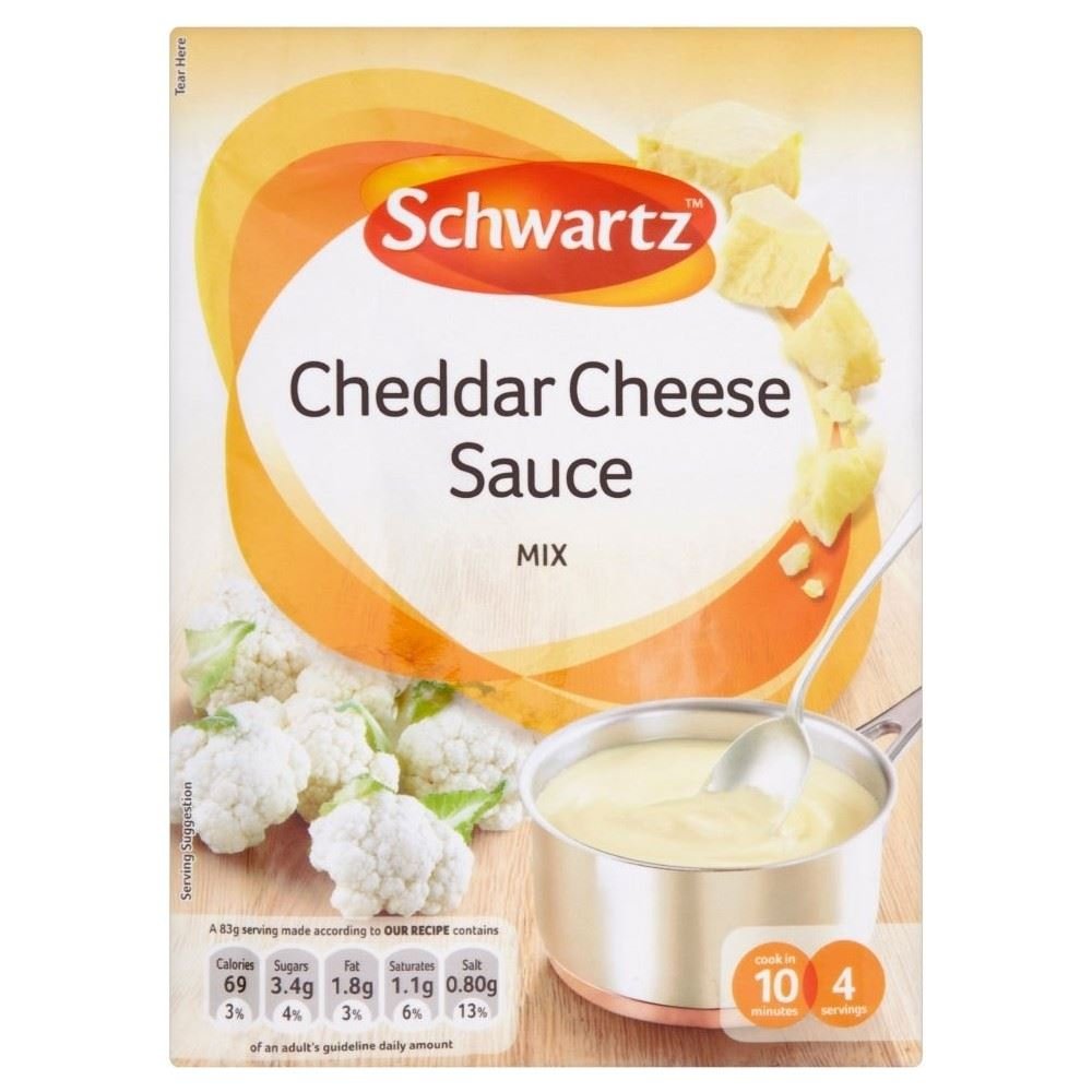 Schwartz Mezcla De Queso Cheddar Salsa De Queso (40g) (Paquete de 6)