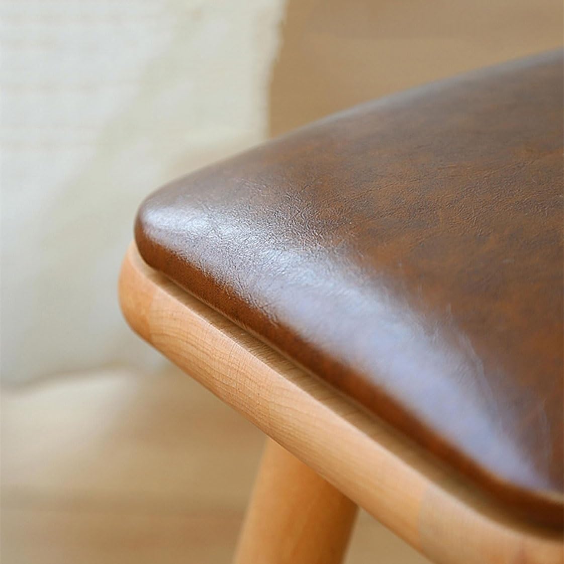 Square Chair Cushion PU Leather Waterproof Chair Cushions Durable Seat Cushion Non Slip Chair Pads For High Stools Restaurant Chairs Outdoor Seats ( Color : Color6 , Size : 25*25cm/9.8*9.8inch )