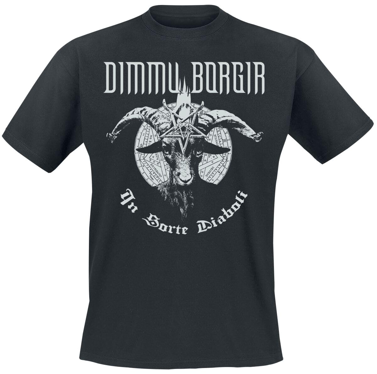 Dimmu Borgir In Sorte diaboli Men's T-Shirt Black Band Merch, Bands, black, M