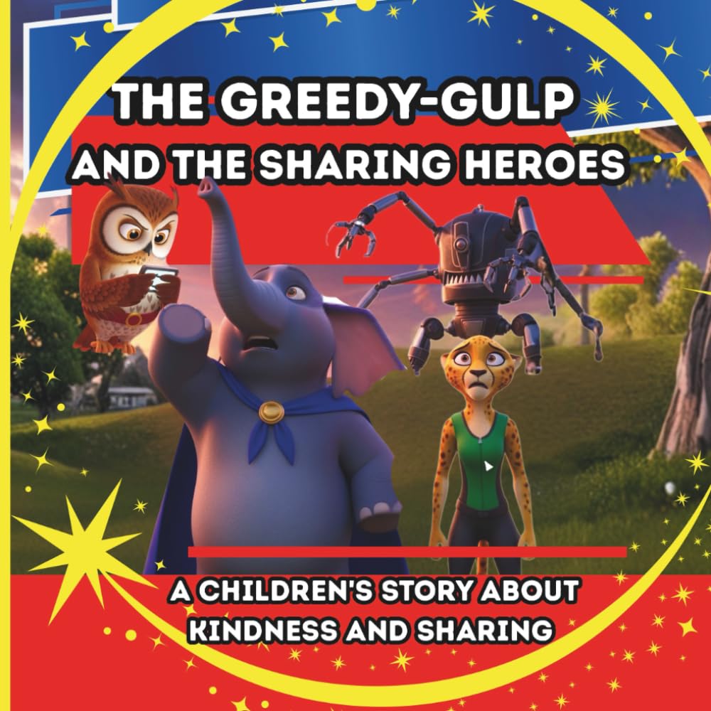 The Greedy-Gulp and the Sharing Heroes:: A Children's Story About Kindness and Sharing
