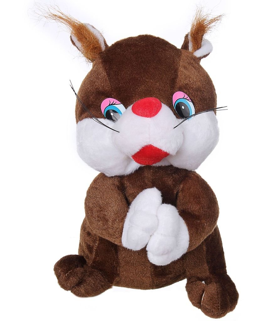 Tickles Cute Brown Squirral Stuffed Soft Plush Toy Kids Birthday 26 cm