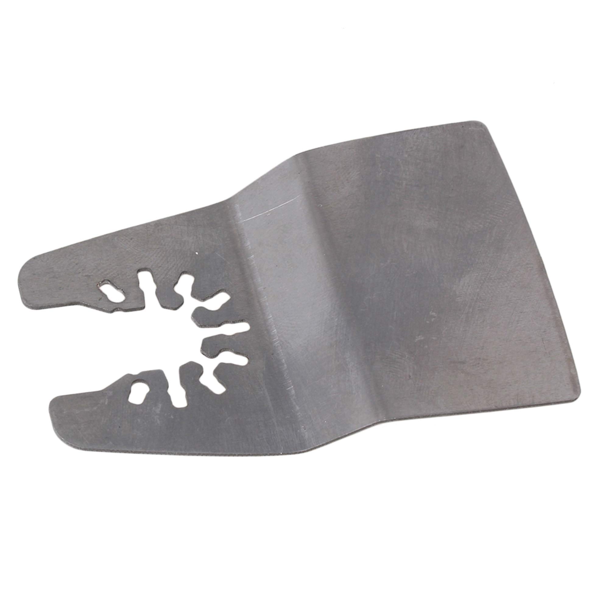 plata 52 MM de Ancho Acero Inoxidable oscilante herramienta liberación rápida Flexible cuchilla para rasqueta (Multi Tool Set de 20