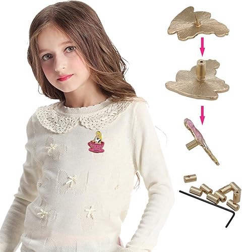 Miniatura 10 de EuTengHao 100 cerraduras de pasador de pasador, cierres de pasador de bloqueo, cierre de pasador de bloqueo, cierres de pasador de bloqueo (0.354 in