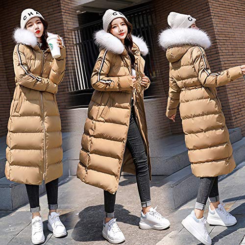 Doudoune femme contre le froid veste hiver chaude à capuche et coupe lâche confortable