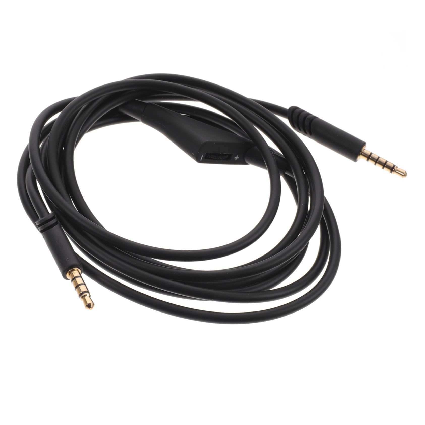 OSALADI 4pièces Câble Audio De Remplacement Pour Écouteurs Cordon Pratique Et Pour Expérience Audio Optimale Avec Prise Noire