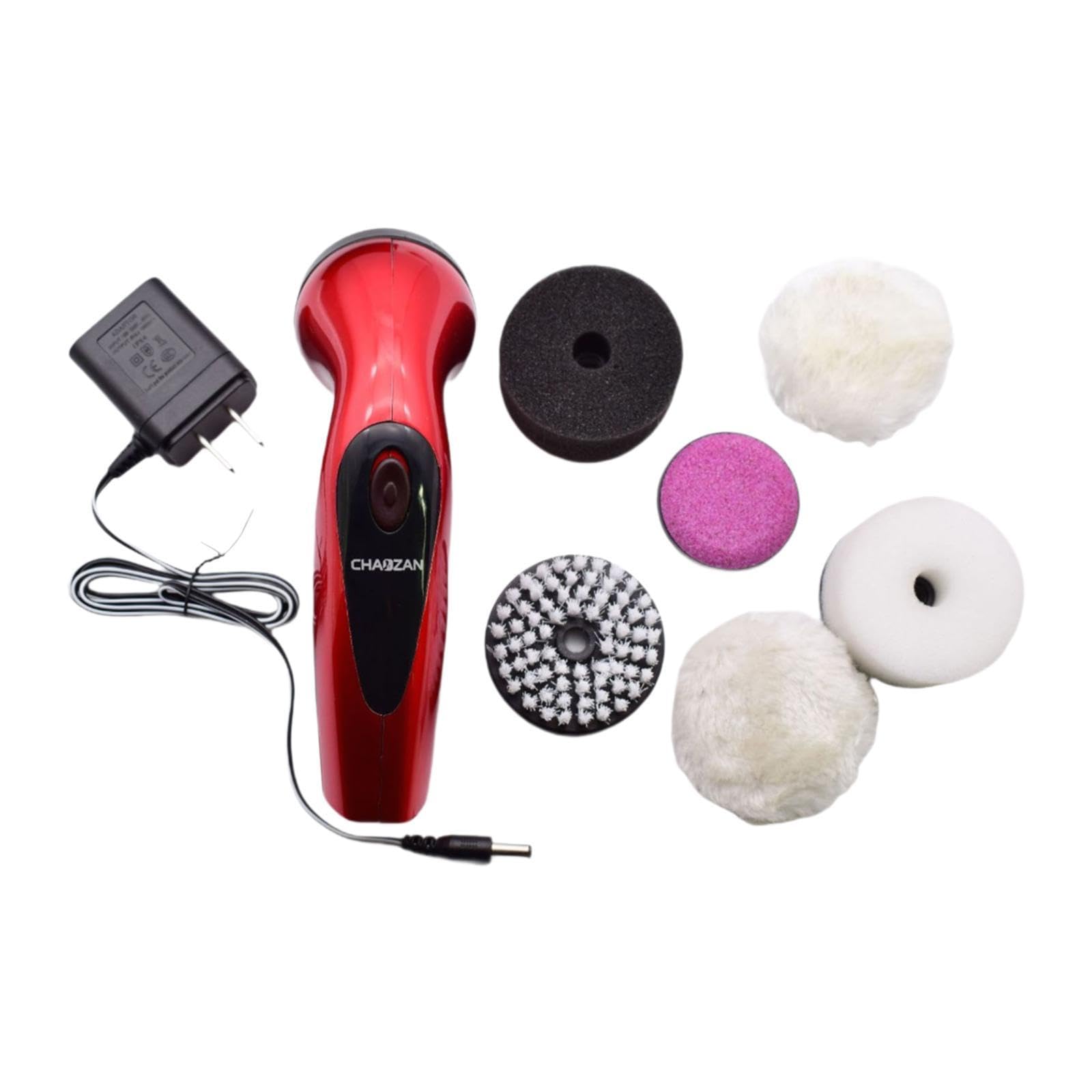 Perfeclan Cireuse à chaussures électrique, brosse, polisseuse automatique multifonctionnelle, nettoyeur de poussière portatif pour baskets, chaussures, canapés,