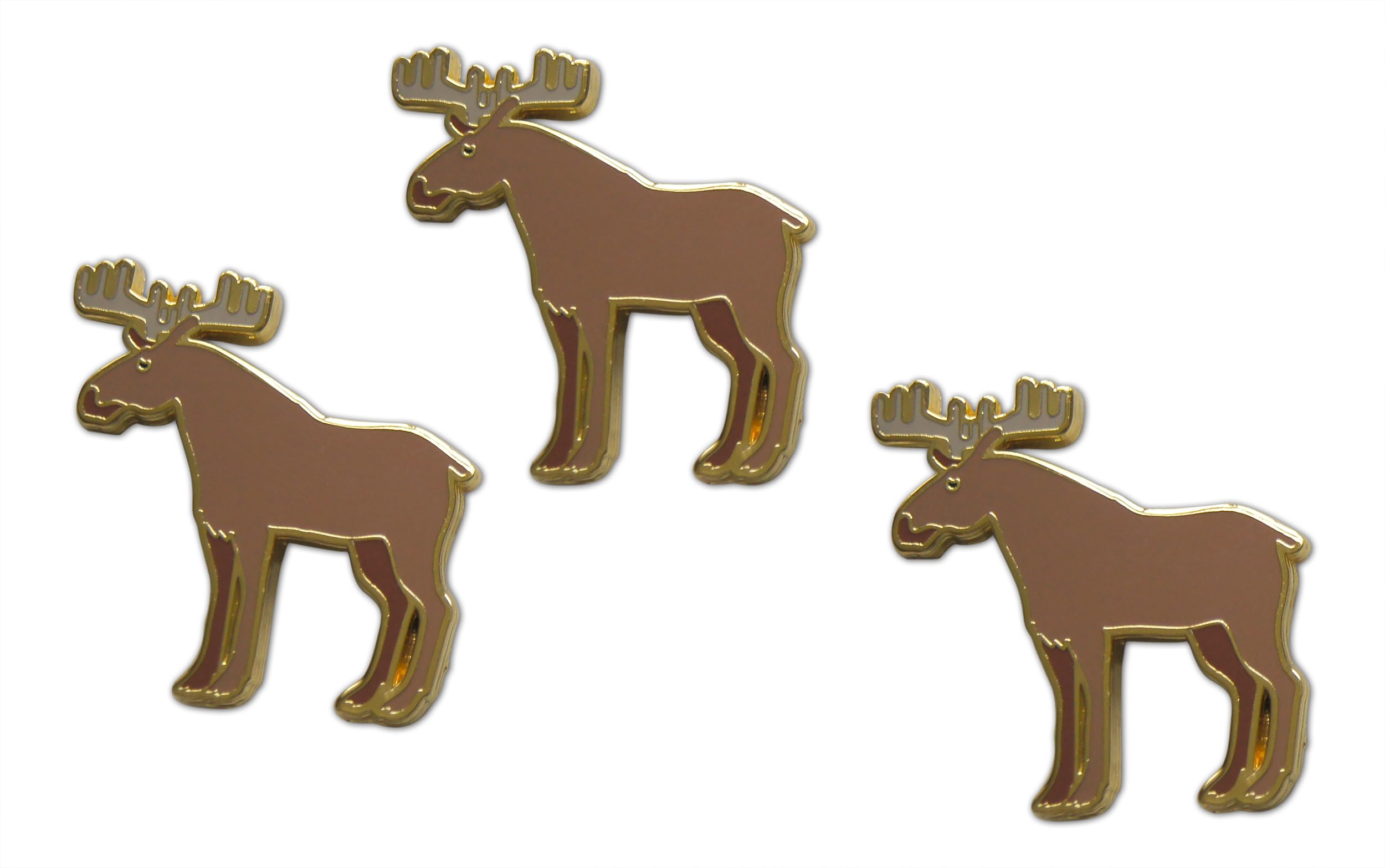 Novel MerkLand & Sea Animal - Penguin, Llama, & Other Wildlife Lapel Pin, Hat Pin & Tie Tack Set - with Clutch Back