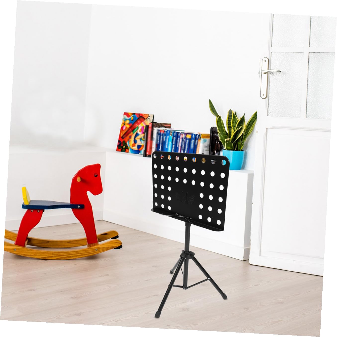 UPKOCH 1stück Tragbarer Höhenverstellbarer Notenständer Für Violine Faltbarer Musiknotenhalter Schwarz Für Proben Und Auftritte Und Praktisch Für Bücher Und Tablets