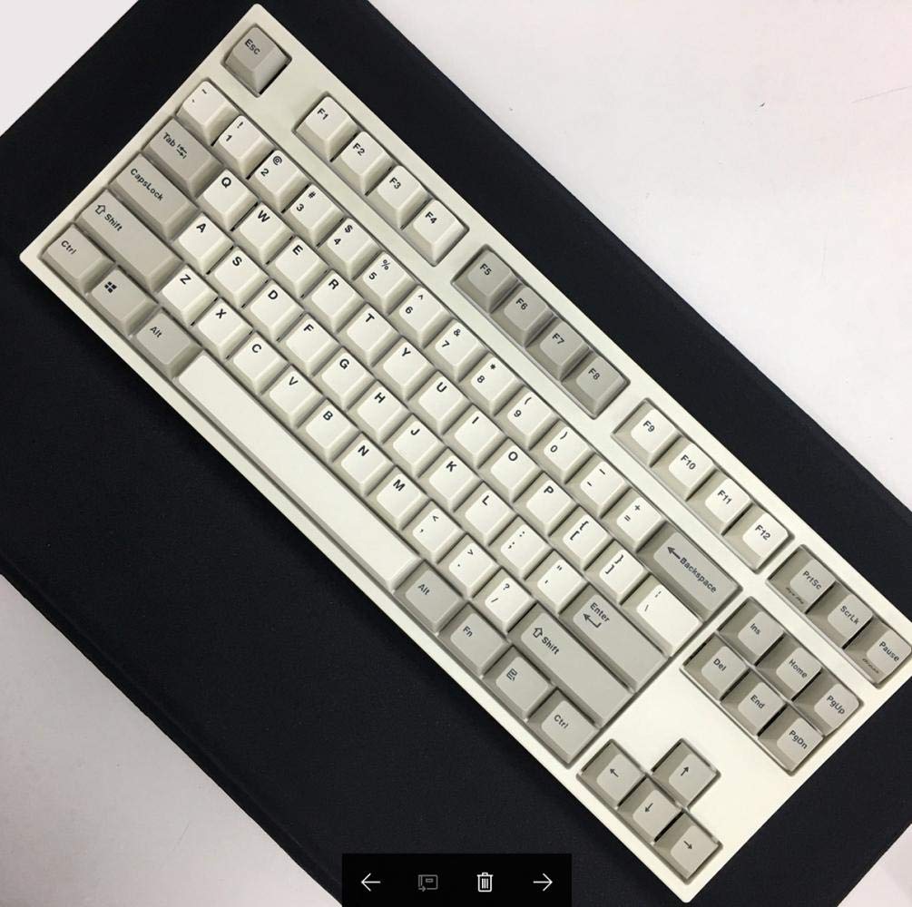 Leopold FC750R Two Tone White PD (Cherry MX Clear) Keyboard