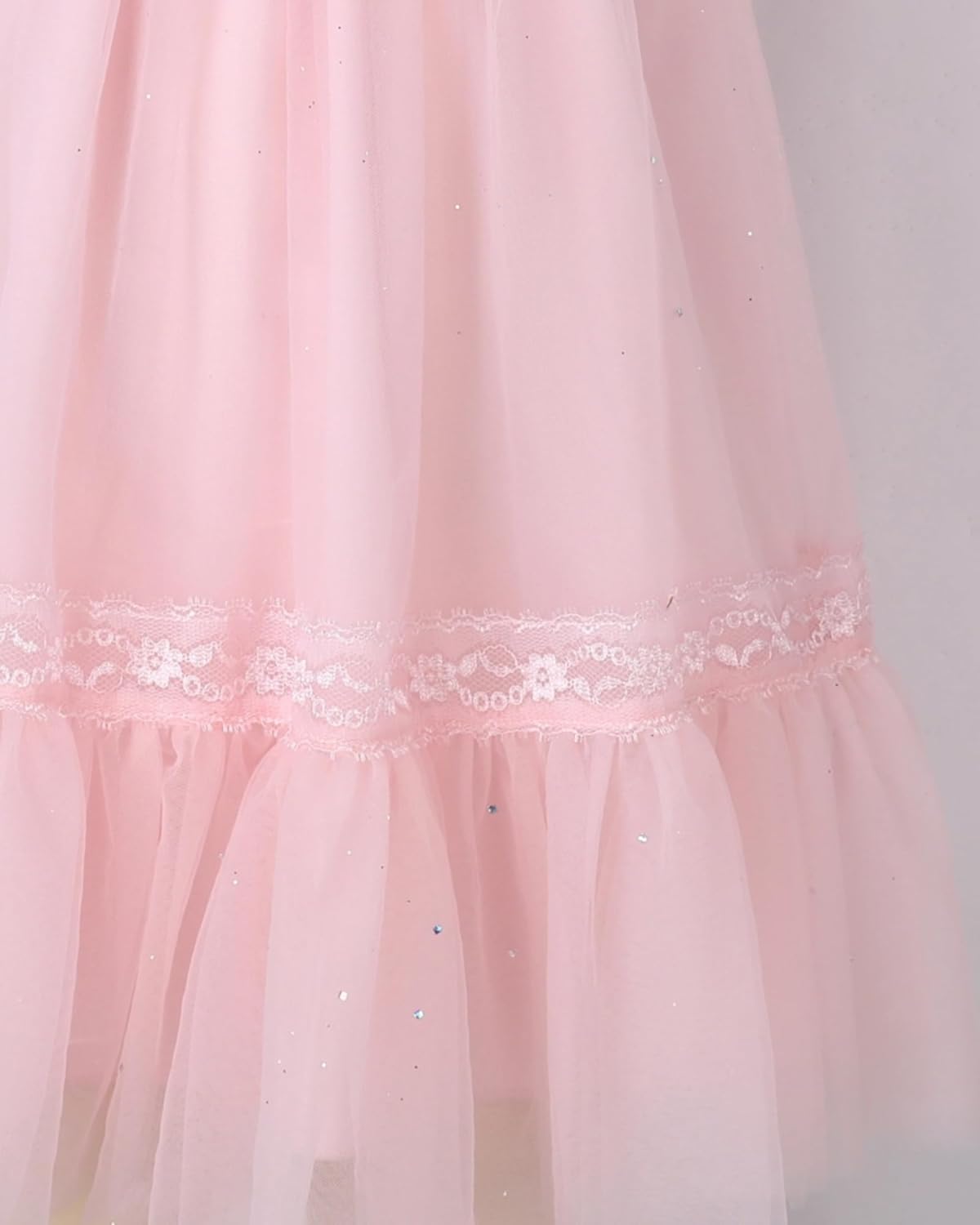 Toddler Girl Tulle Dress Ruffle Sleeveless Summer Girls' Dresses Birthday Wedding Casual 18M-6Y
