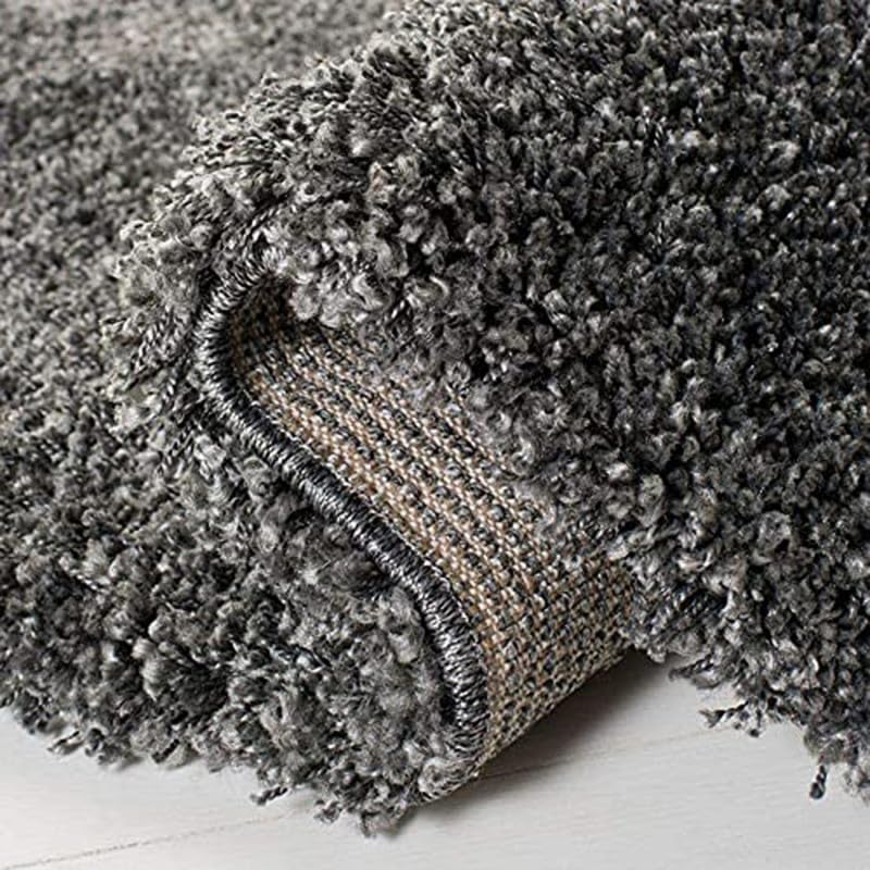 Image of F & B Rugs Luxurious Luck high Density Thick & Soft Shaggy Carpet Microfiber 2 Inch Pile Height Modern 4x6 feet 120 x 180 cm