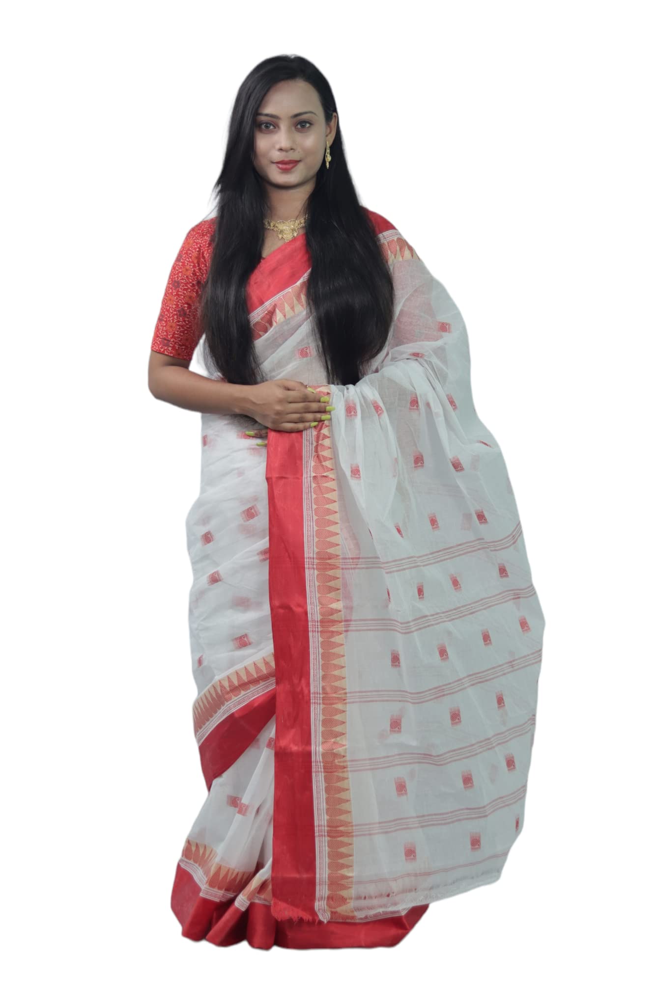 Nilima Handicrafts tannt cotton saree for women(32)