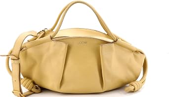 Pre-Loved Paseo Bag Shiny Nappa Calfskin Small, Neutral