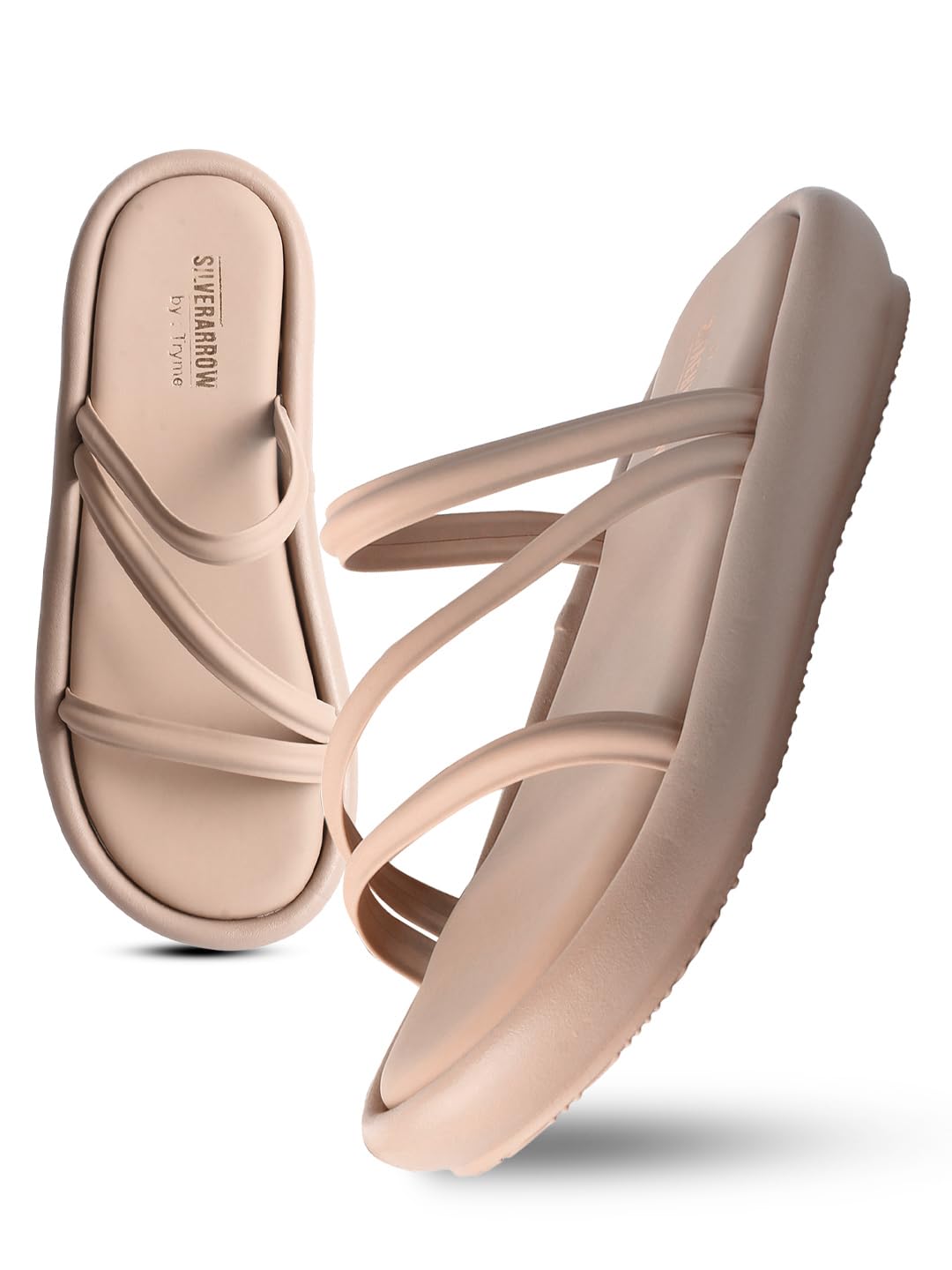 womens Lunelle Fashion Sandals|Flats Open Back Multi Strap|Casual Wear-image-42