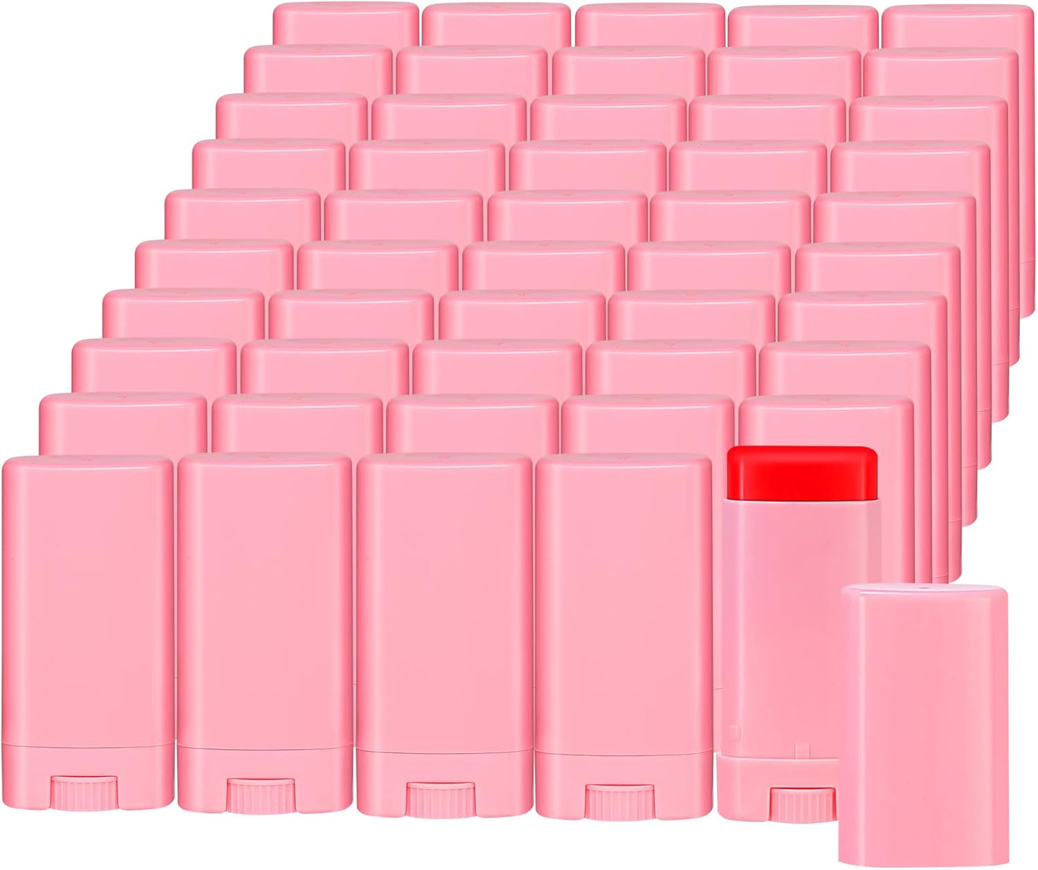 50 Pack Empty Deodorant Containers for Homemade Deodorant