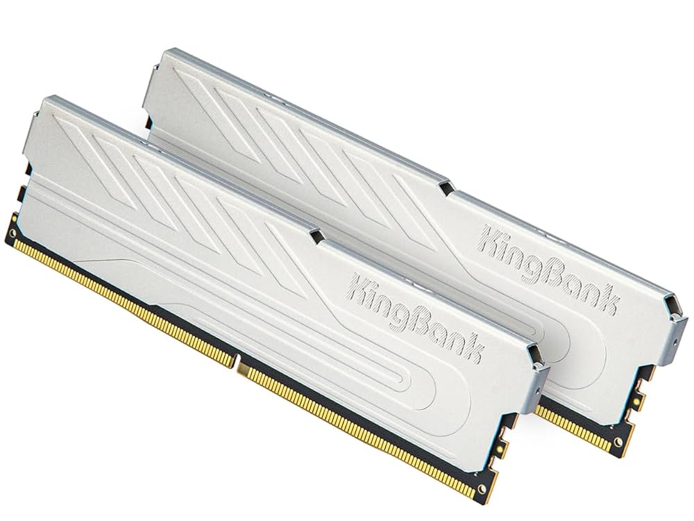 KingBank CL18 DDR4 32GB (2x16GB) メモリー KingBank Computer Desktop Memory Ram DDR4 32GB(2x16GB