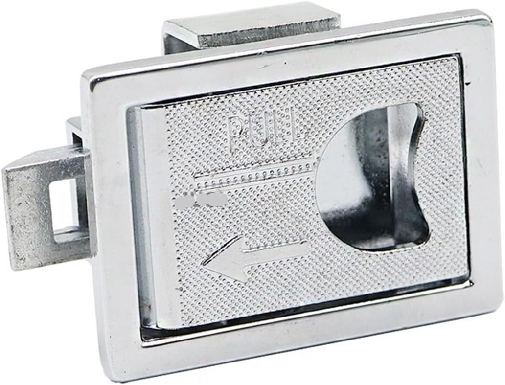 LS715 Buckle Lock Invisible Mechanical Door Handle Distribution Box Square Electric Cinet Zinc Alloy 1Pcs