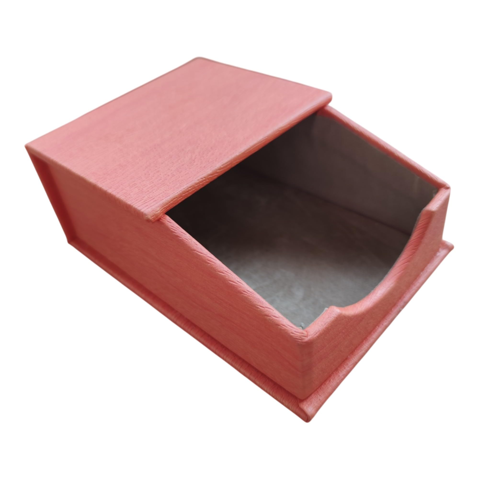 OGGETTANDO set scrivania ufficio in ecopelle con accessori composto da scrittoio apribile, portalettere, portapenne, portabigliettini (Le. Arancio)