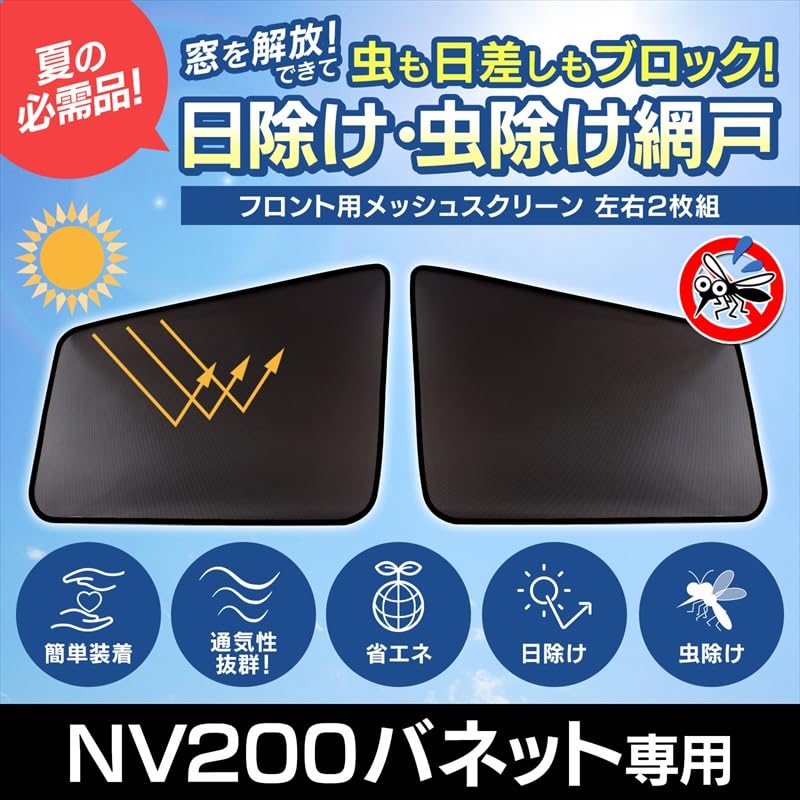Amazon | NV200バネット 網戸 VM20 M20 (H21.5～) メッシュスクリーン