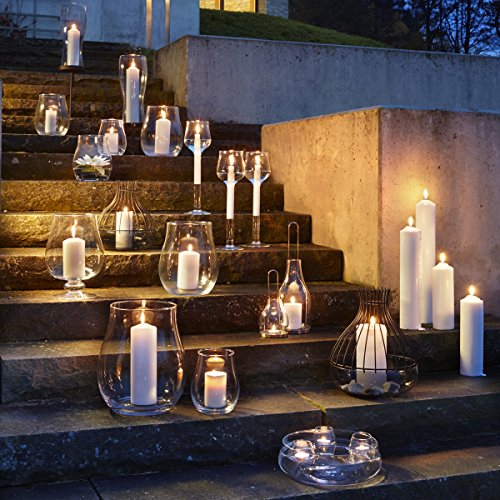 Leonardo Giardino windlicht, hoogte 27 cm, diameter 23 cm, handgemaakt helder glas, 010254 - Afbeelding 5