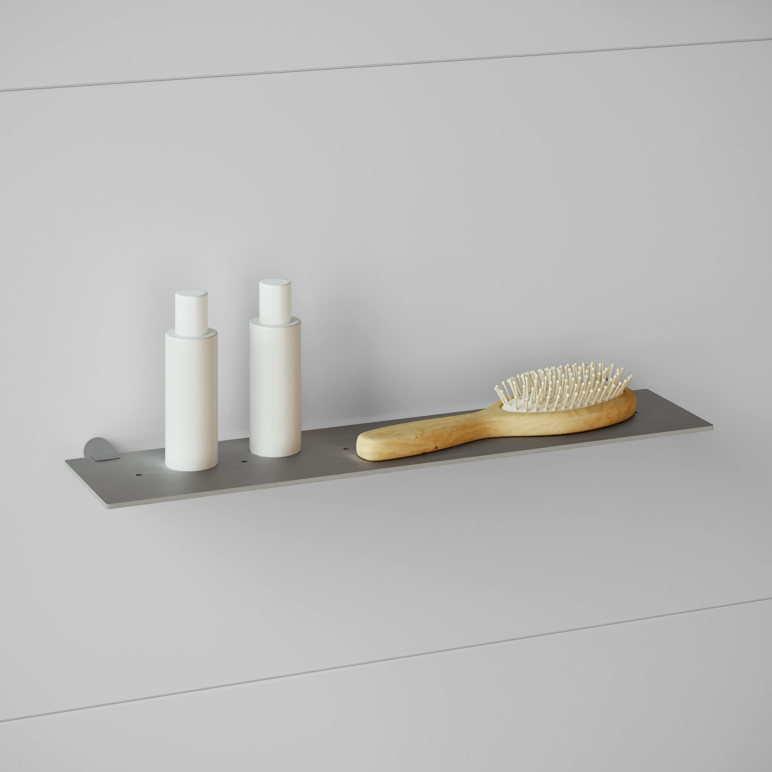 Cosmic - Estante Baño | Acabado Mate | Fácil Instalación con Tornillos | Medidas 10,5 x 2 x 40 cm