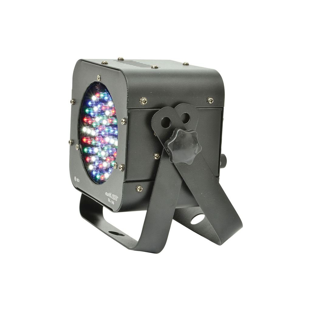 QTX Sl36 Effetto luce PAR LED DMX con microfono interno per pub bar negozi feste disco